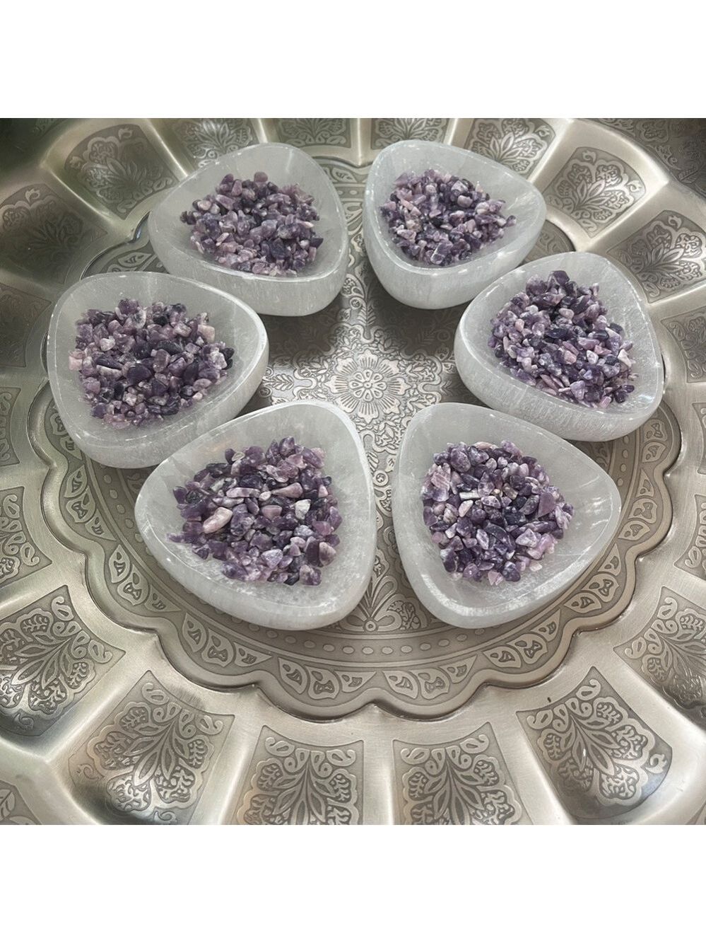 Lepidolite Chips for LIVE show - Picture 3 of 9